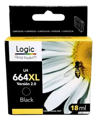 Cartucho Hp Alt 664xl Negro