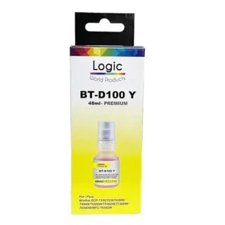 Tinta Brother D100 Amarillo Alternativo
