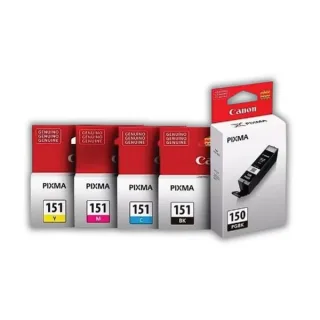 Pack 5 Colores 2black y Cmy Gi150-151 Canon