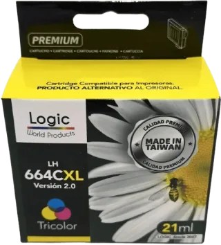 Cartucho Hp Alt 664xl Tricolor