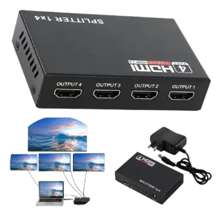 Splitter Hdmi - 4 Salidas