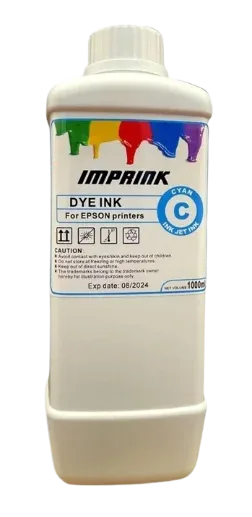 Botella Tinta Cian 1 Litro